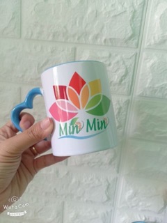 Cốc in logo Minmin