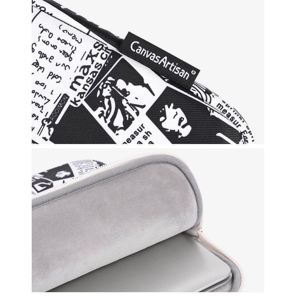 CanvasArtisan Túi đựng laptop dành cho Acer Dell Matebook Air Pro 11 12 13 14 15 inch