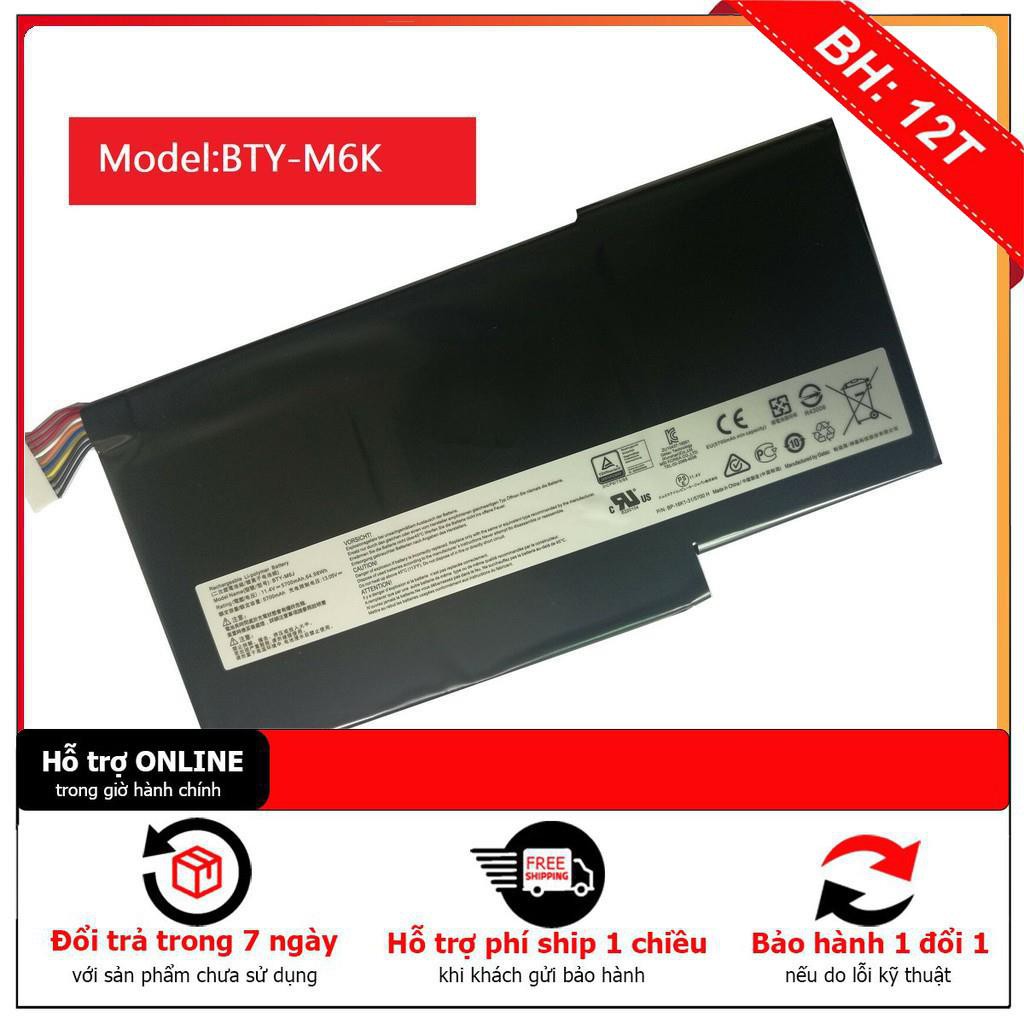 [BH 12TH] 🎁 [Chính Hãng] PIN LAPTOP BTY-M6K , BTY-M6J  For MSI GS63 GS63VR GF63 GS73 GS73VR 6RF GS43VR 7RG 7RG-005 GF63