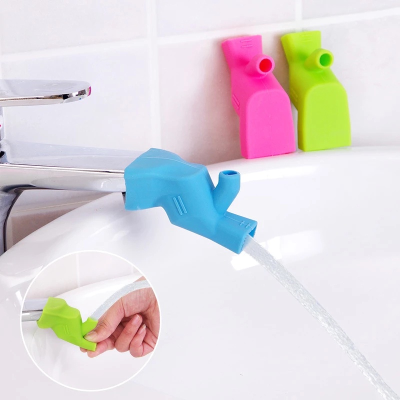 Đầu nối dài vòi nước bằng silicon tùy chỉnh tiện dụng dành cho bồn rửa nhà bếp/ nhà tắm