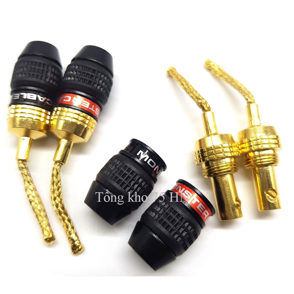 4 Jack Loa Mỏ Chim dạng mềm Monster Đồng Nguyên Chất