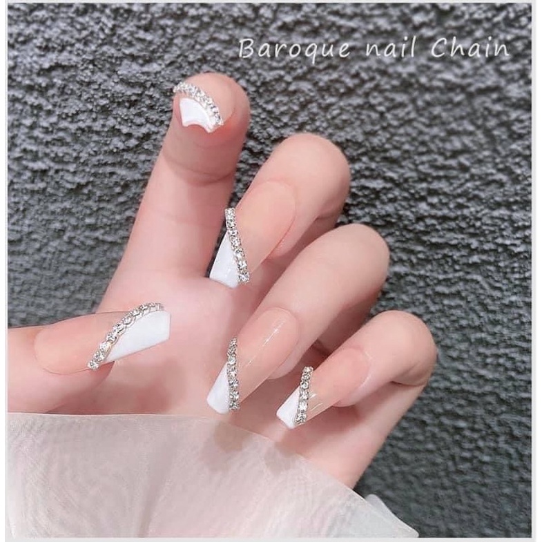 Set dây xích đá gắn móng dành cho các tiệm nail THIÊN DI NAIL