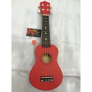 Đàn Ukulele Màu trơn và bao vải