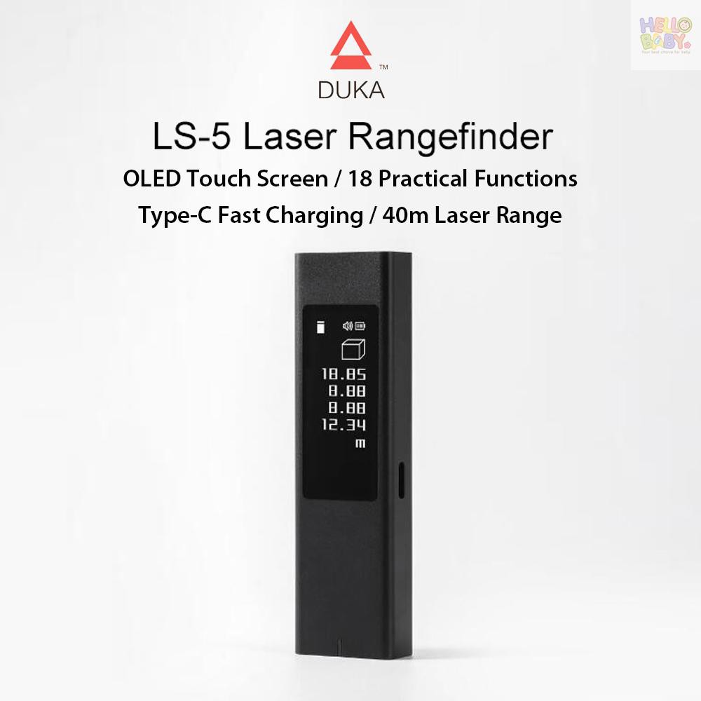 Thước Laser Kỹ Thuật Số Đo Khoảng Cách Rộng Ls5 Màn Hình Oled (40M)