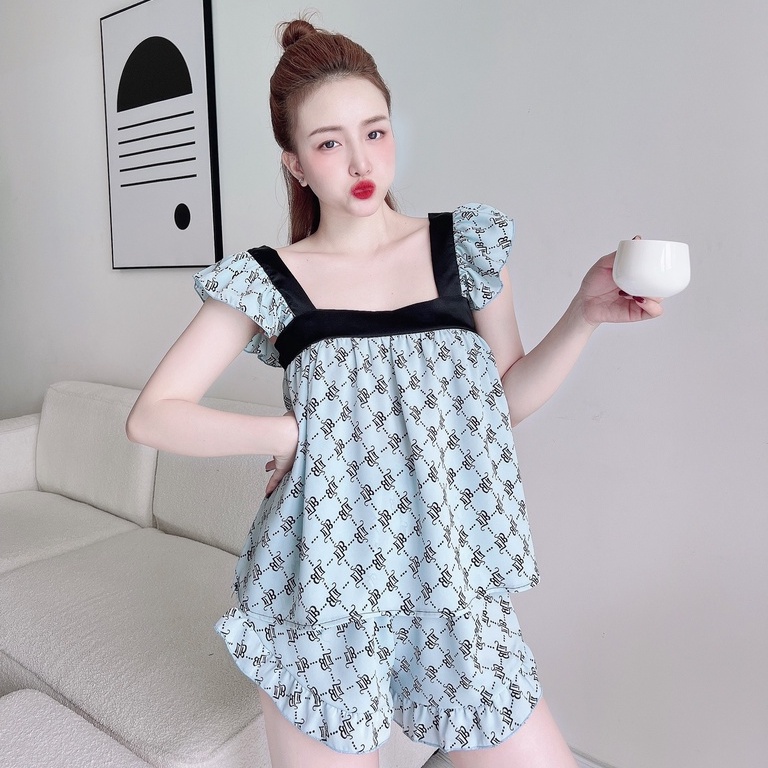 Bộ Ngủ Nữ SOJUN Bộ Mango Cánh Tiên 40-63Kg