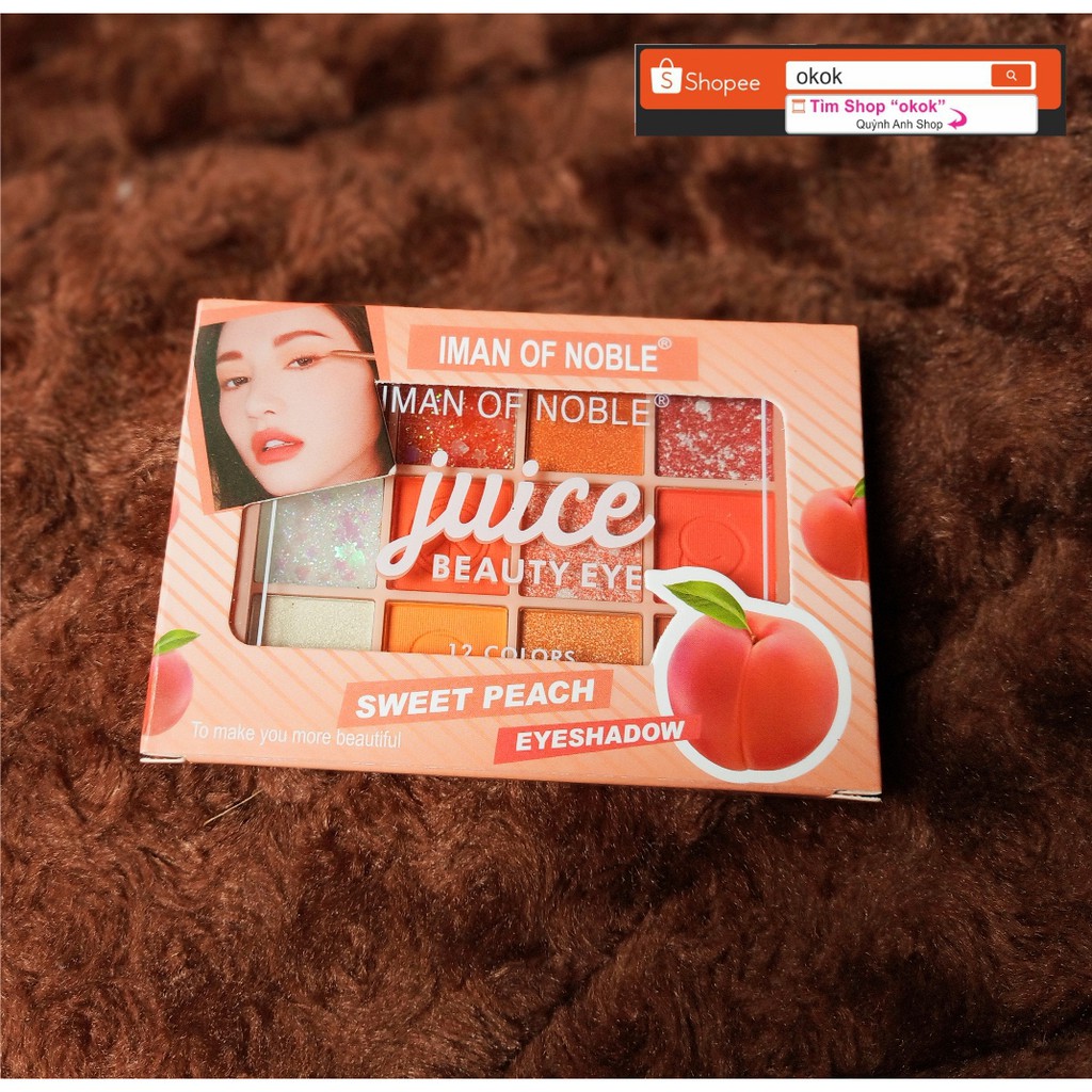 THANH LÝ NGHỈ BÁN -  Bảng mắt 16 ô Trái Tim Any Lady Peach nhiều màu nhũ và lì có  video | BigBuy360 - bigbuy360.vn