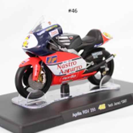 Đồ Chơi Mô Hình Xe Mô Tô 9 Loại 1 / 18 Ixo-Zezaa Valentino Rossi # 46