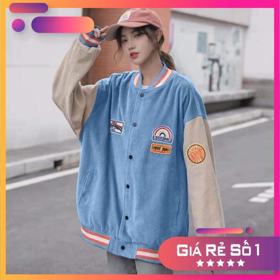 𝑭𝒓𝒆𝒆𝑺𝒉𝒊𝒑  Áo Khoác Bomber Jackets Form Rộng -  Nam Nữ [Sanunii Shop] | BigBuy360 - bigbuy360.vn