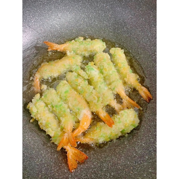 [HỎA TỐC SG] Tôm tẩm bột chiên xù rau củ thơm ngon 10 con