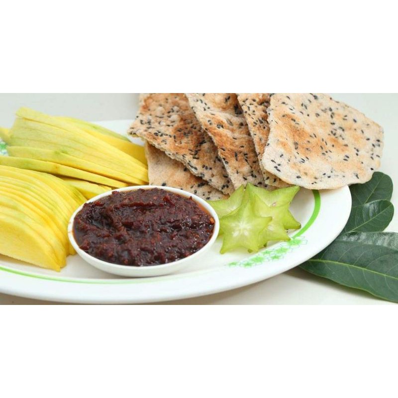Mắm ruốc ăn liền loại _ dùng chấm trái cây, bánh tráng,kho thịt xả