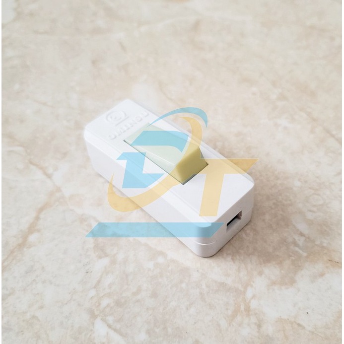 Công tắc nhót 5A-250V tay bật dạ quang Ominsu QN1