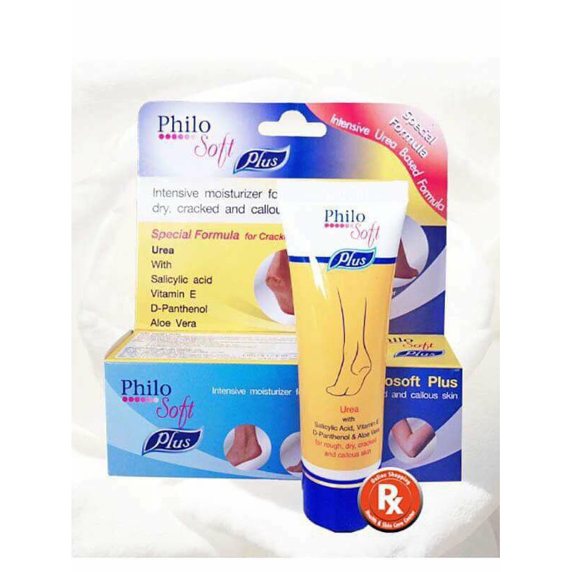KEM TRỊ NỨT GÓT CHÂN, HÔI CHÂN, DA KHÔ (PHILO SOFT PLUS) 25G