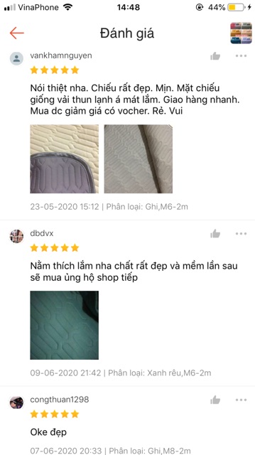 Chiếu điều hoà cao su non Latex Thái Lan( cam kết hàng loại 1)