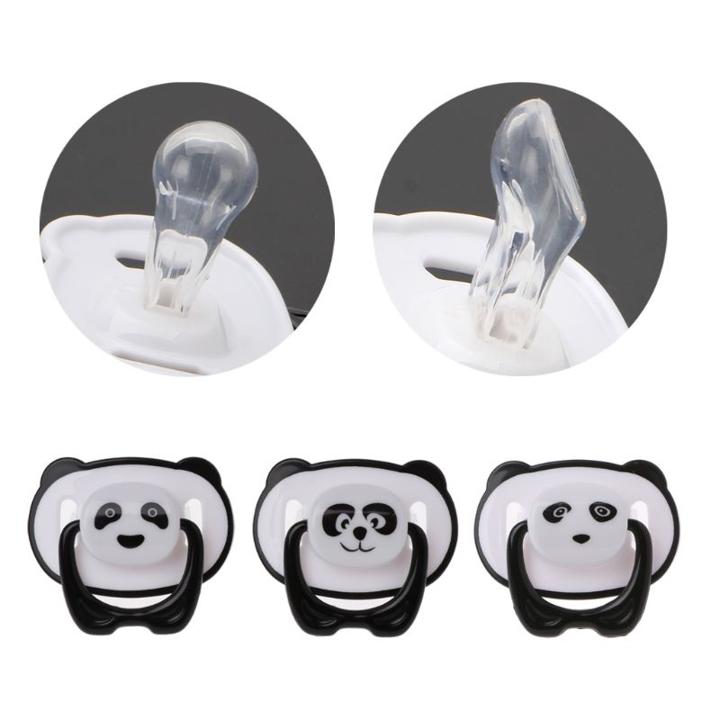 Núm Vú Giả Bằng Silicon Mềm Hình Hoạt Hình Đáng Yêu Cho Bé Sơ Sinh Mọc Răng