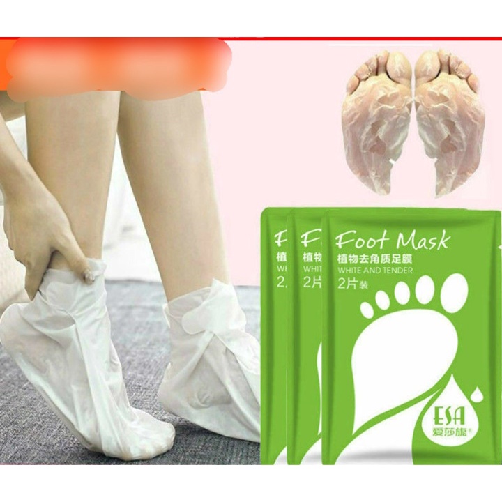 Set 2 Miếng Mặt Nạ Ủ Lột Bàn Chân Foot Mask ESA – TD670