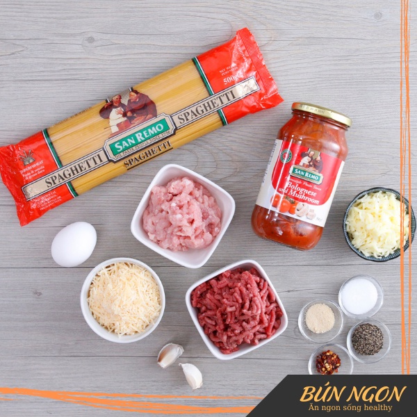 Mì Spaghetti số 5 sợi mảnh San Remo Mì Ý Ăn Kiêng, Giảm Cân gói 250g - Bún Ngon