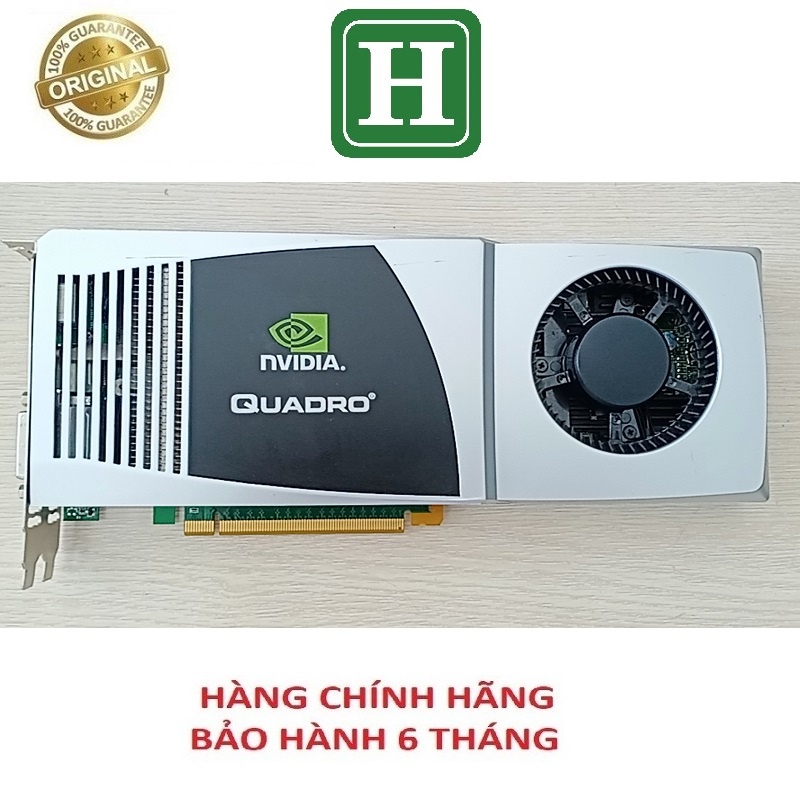 Card màn hình Nvidia Quadro FX5800 4GB GDDR3 512-bit, hàng tháo máy chính hãng, bảo hành 6 tháng