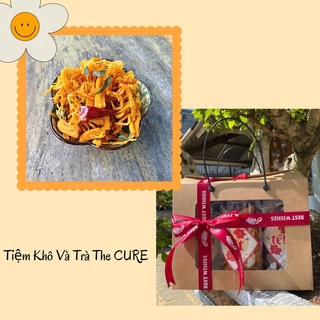 1KG Khô Gà Lá Chanh/ Xé Cay + TẶNG KÈM HỘP QUÀ