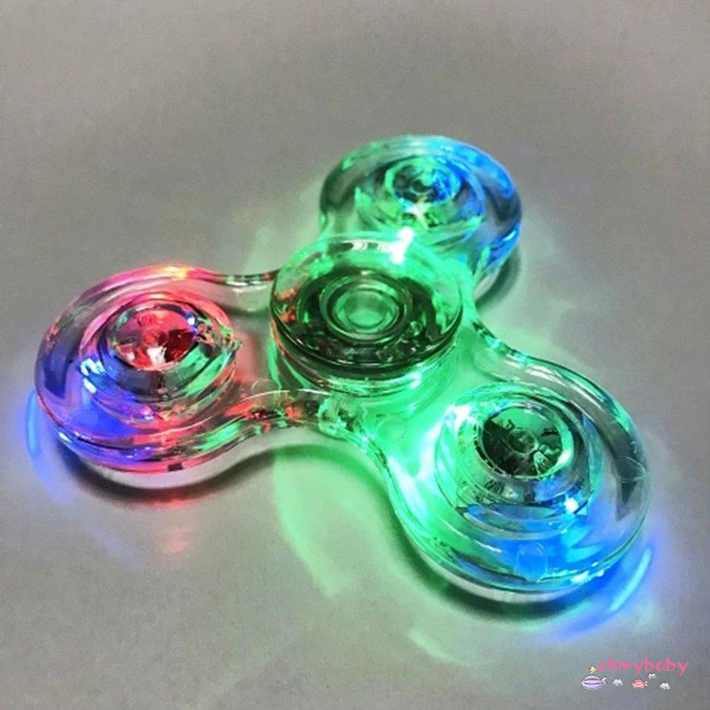 【OMB】 LED Light Spinner Toy Relief Anxiety Stress Toys