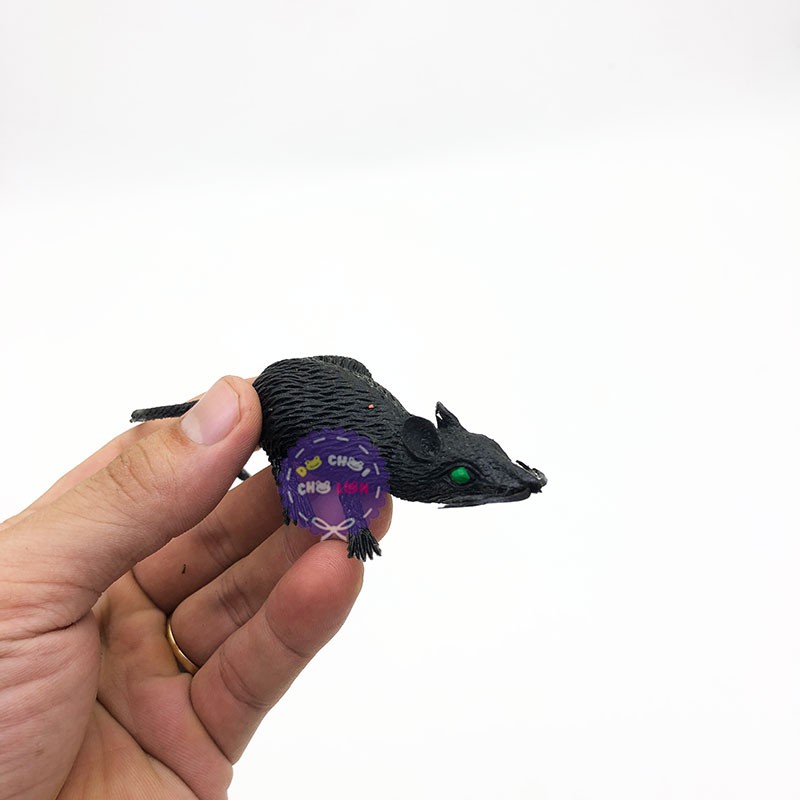 Đồ chơi mô hình chuột nhắt mini bằng cao su CN01 - Mô hình động vật cho bé con chuột