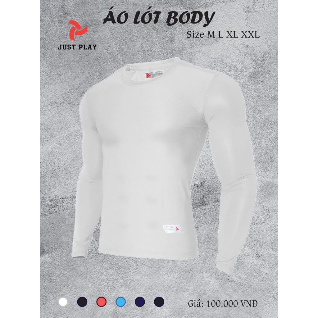 [HÀNG ĐẸP] - Áo lót body đá banh dài tay - chống nắng - vải mát