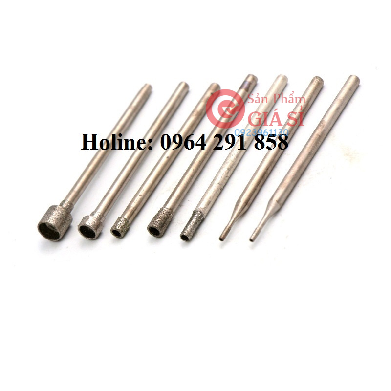 mũi khoan kim cương mũi khoan đá ngọc cỡ mini để sâu hạt ❤️freeship❤️