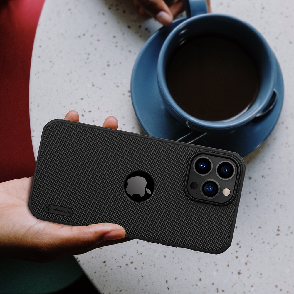 Ốp điện thoại Nillkin tpu + pc siêu mỏng mặt nhám chống sốc/ dấu vân tay thích hợp cho iPhone 13 Pro Max/ 13 Pro/ 13