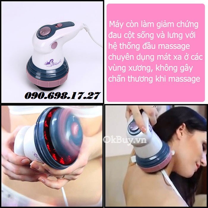 Máy Massage Và Đánh Tan Mỡ Bụng Cầm Tay Body Innovation