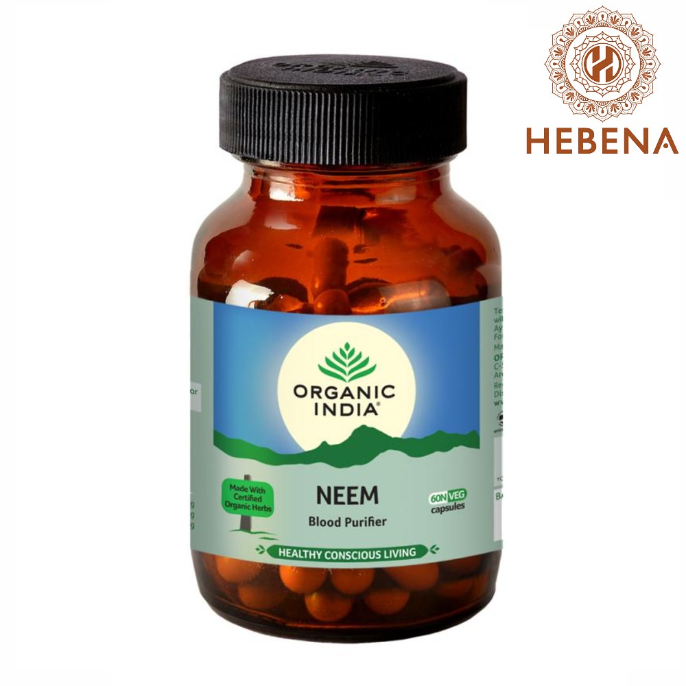 Viên uống thanh lọc máu Organic India Neem hebenastore