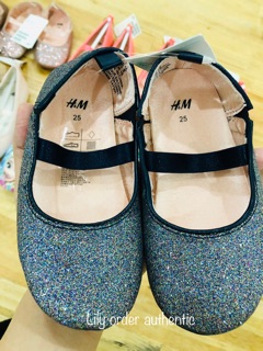 Giày búp bê HM nhí lấp lánh cho bé size 25