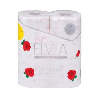 giấy vệ sinh của Nhật hương hoa hồng (4 cuộn/ bịch)