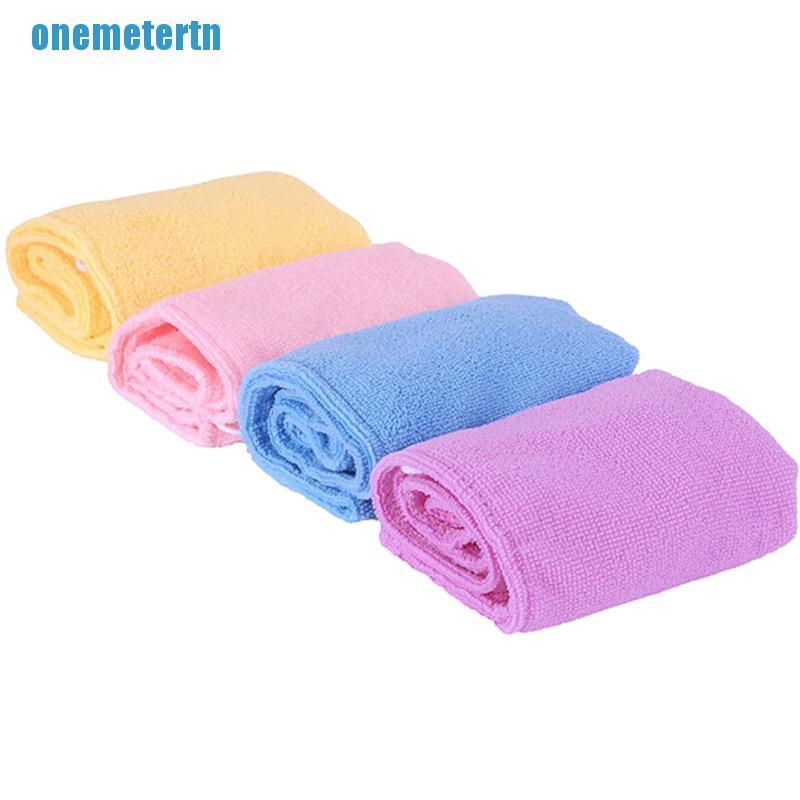 MICROFIBER (Hàng Mới Về) Khăn Quấn Làm Khô Tóc Bằng Vải Vi Sợi