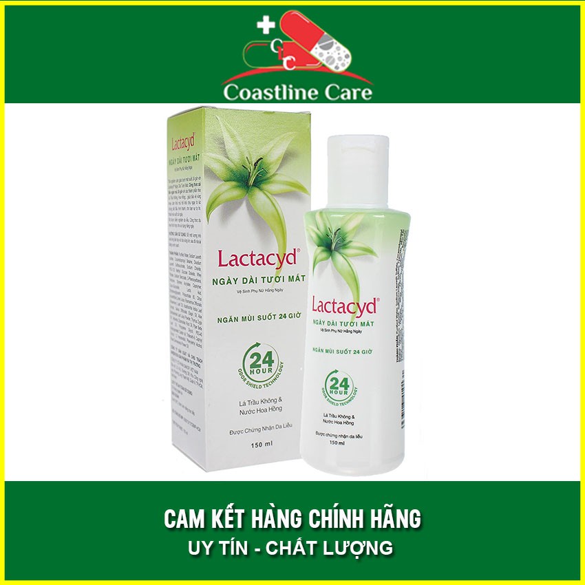 Dung dịch vệ sinh Lactacyd Lá Trầu Không 150ml - Coastlinecare Pharmacy