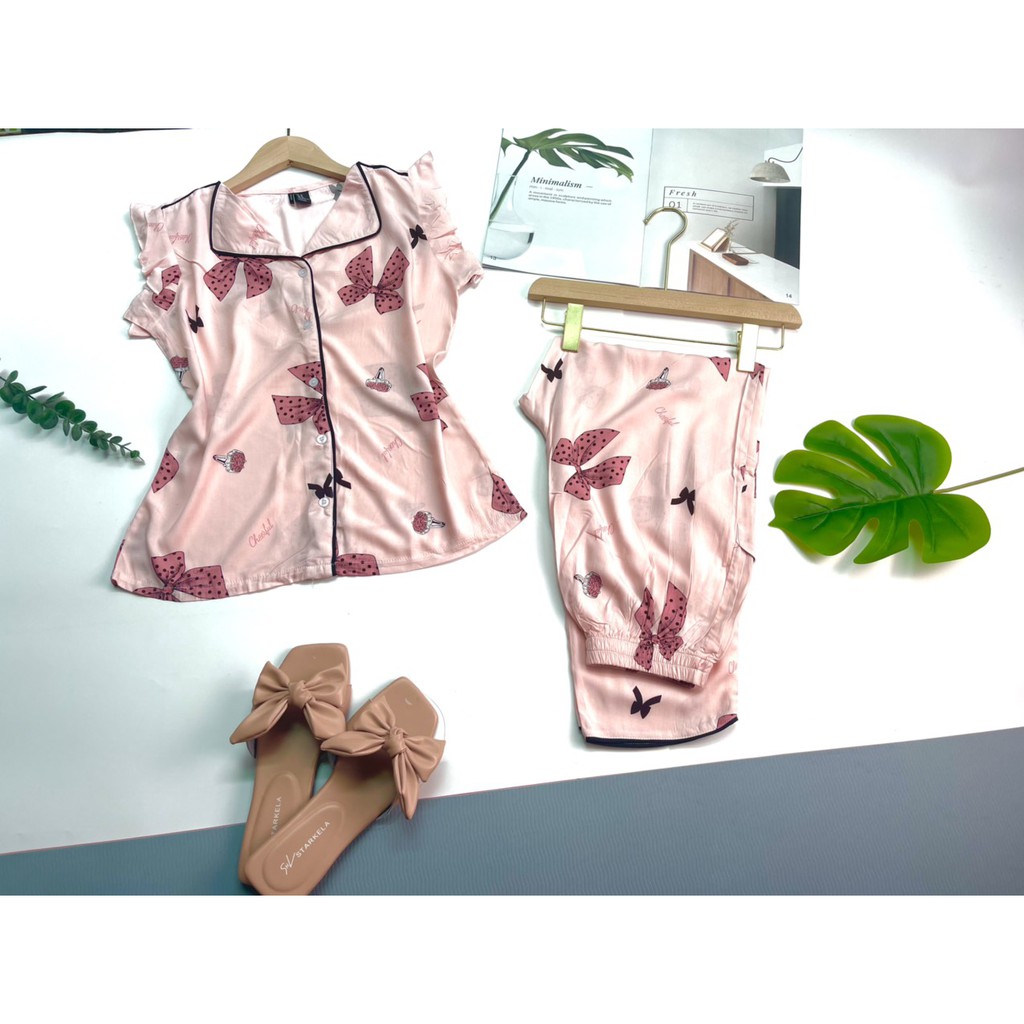Đồ bộ tole Pyjama cách điệu (42-63kg)