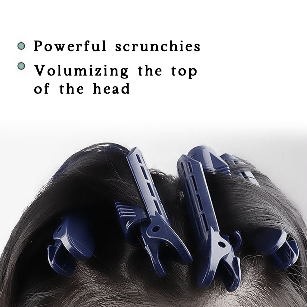 Bộ 4 kẹp uốn tóc xoăn tại nhà / salon tóc tiện lợi diy