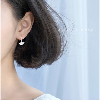 OD - Khuyên tai nữ KT29 GINKGO LEAF Bông tai Hoa tai xinh xắn hàng thiết kế <LT00> Đồ Múa Lotus
