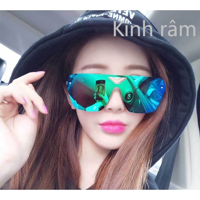 Kính mát tráng gương chống trượt dành cho nam và nữ