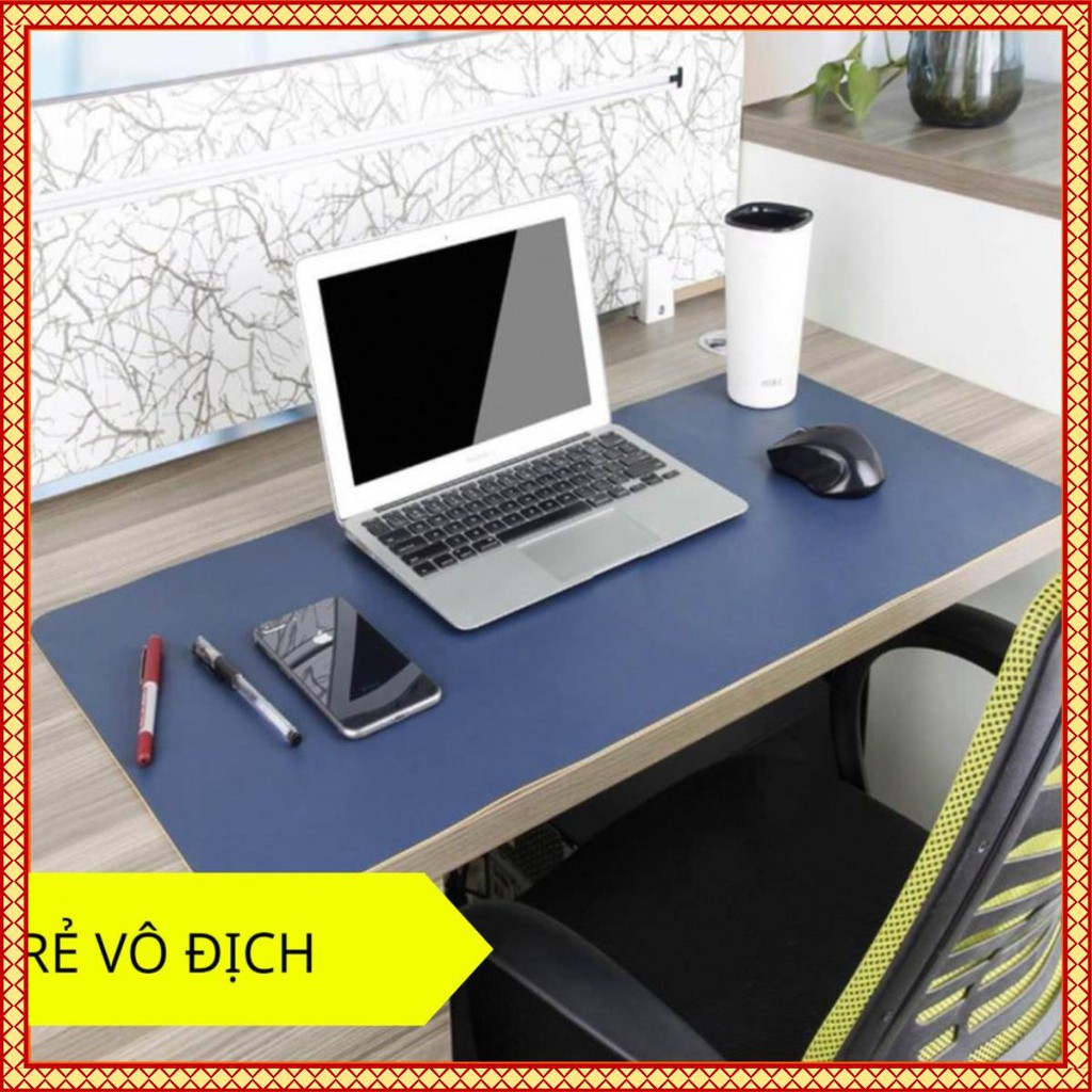 Thảm Da Trải Bàn Làm Việc,Desk Pad Da Trải Bàn Chống Nước Trang Trí Bàn Làm Việc( 60x40, 80x40,100x50,120x50)