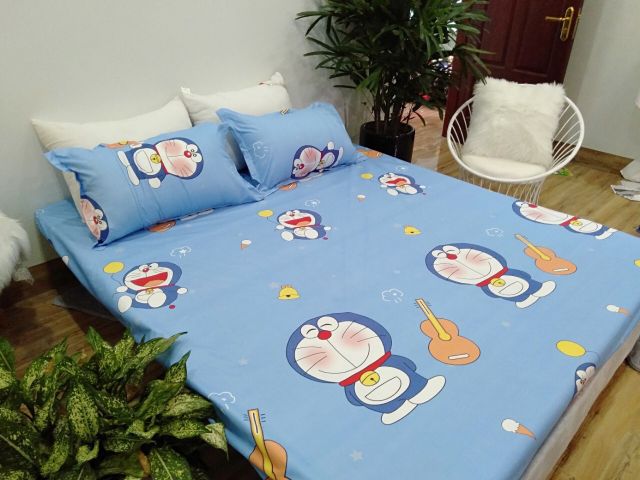 Ga Chống Thấm Cotton Cao Cấp Drap Chống Thấm Nước Xuống Nệm Cho Bé