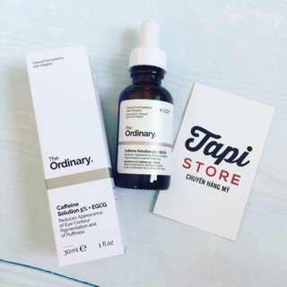 [Thanh lý dọn kho] Serum mắt The Ordinary Caffeine Solution 5% + EGCG
