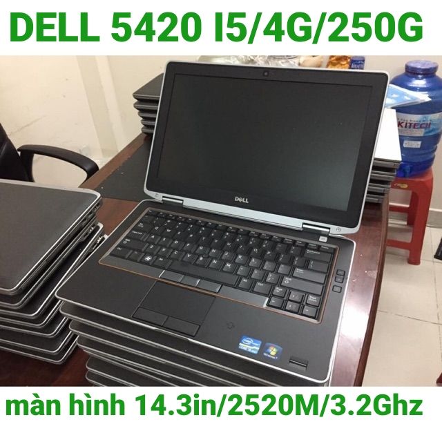laptop Dell E5420 i5 2520M RAM 4G |HDD 250G /cấu hình khỏe giá rẻ nguyên