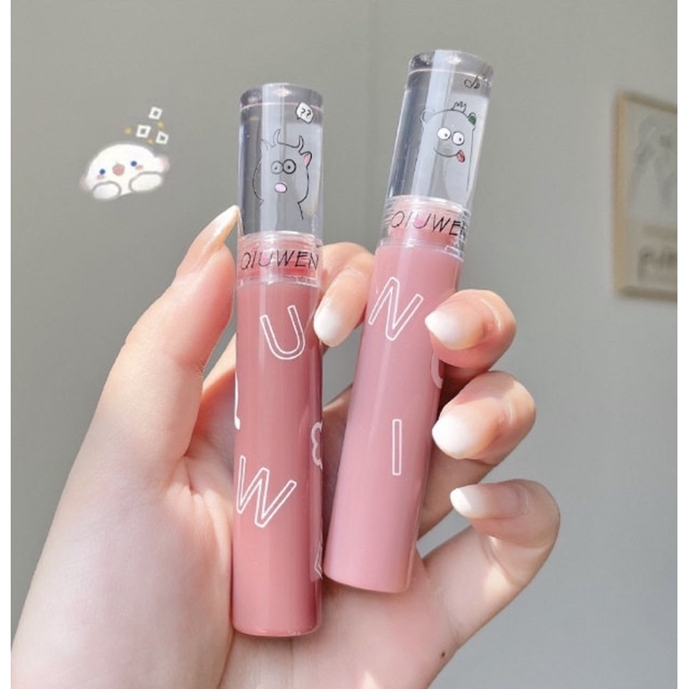 Son kem TOORUNE Vegetable Head New Bright Hydro Foggy Lip Glaze mềm mướt căng mọng TRUN003