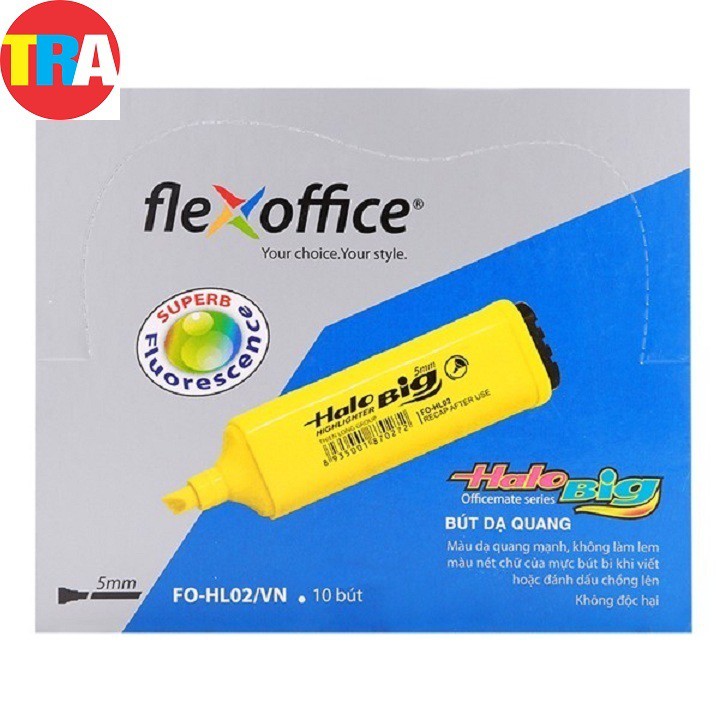 Bút dạ quang FlexOffice FO HL-02