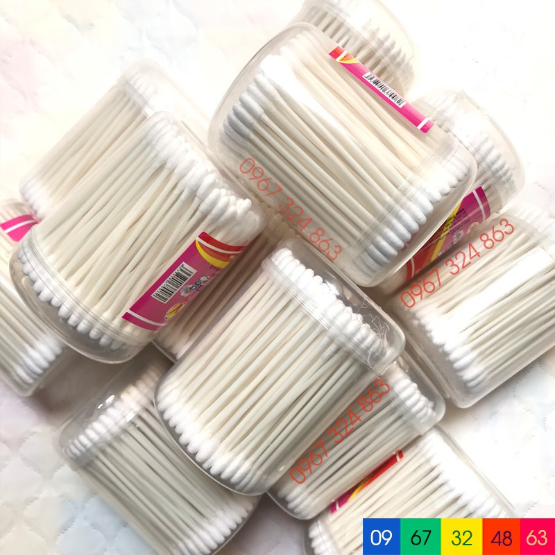 Tăm bông hộp cho bé