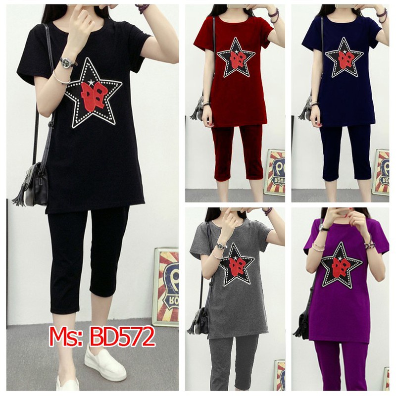 BD572 Set nguyên bộ Ngôi sao Summer xinh xắn