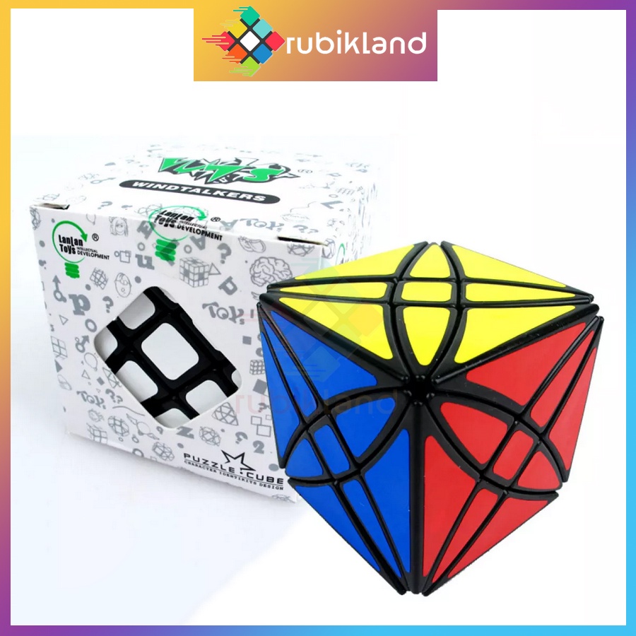 Rubik Biến Thể Lanlan Rex Cube Siêu Xịn Rubic Đồ Chơi Trí Tuệ Trẻ Em