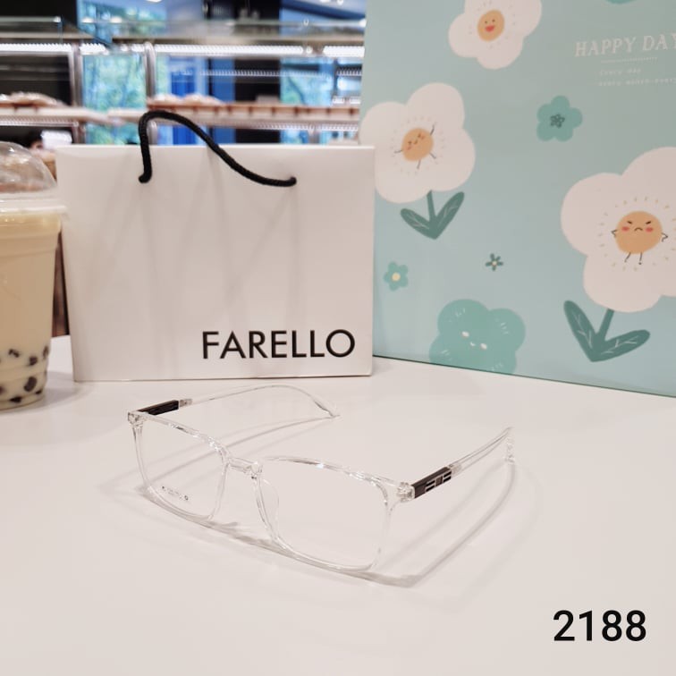 Gọng kính nam nữ Lilyeyewear nhựa dẻo, mắt vuông, nhiều màu - Y2188 | BigBuy360 - bigbuy360.vn