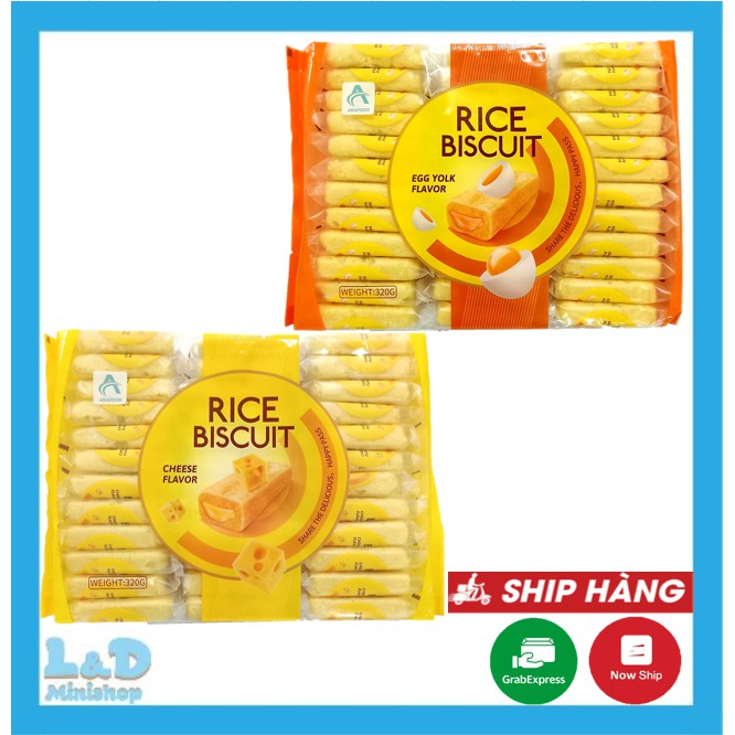 Bánh Gạo Rice Biscuit 320gr