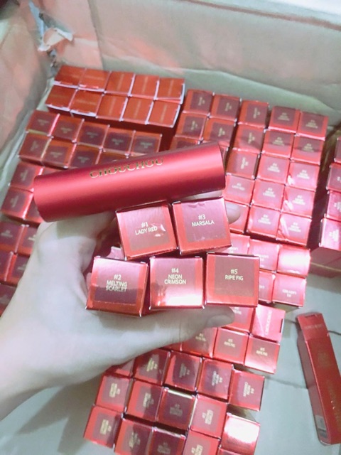 SON MỊN CHOUCHOU SIGNATURE PREMIER MATT ROUGE RED LIMITED EDITION