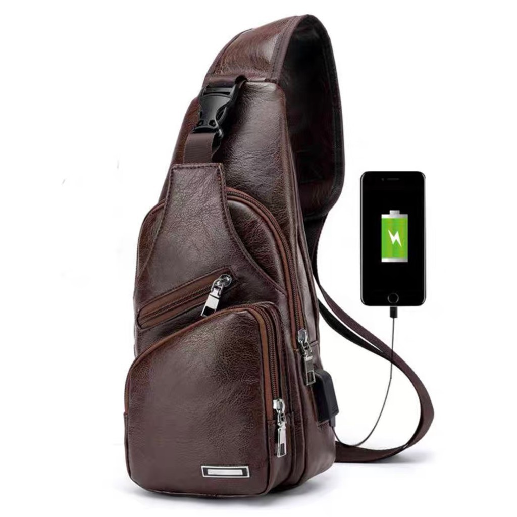 Túi Chéo Da Nam Nữ DHV28 Cao Cấp Da Lì Bảo Hành 12 Tháng | BigBuy360 - bigbuy360.vn